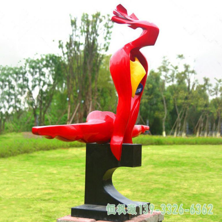 不锈钢体操雕塑 (1)