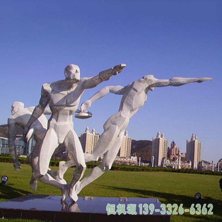 不锈钢投铁饼雕塑,不锈钢运动雕塑 不锈钢投铁饼雕塑,不锈钢运动雕塑