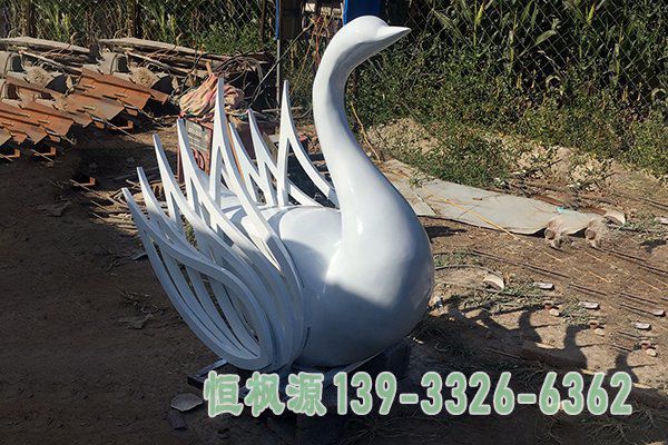 不锈钢天鹅1