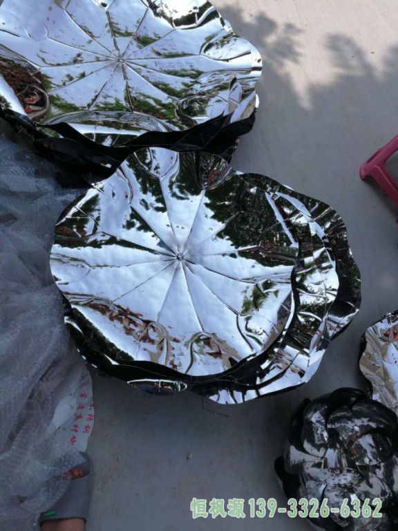 不锈钢荷叶1
