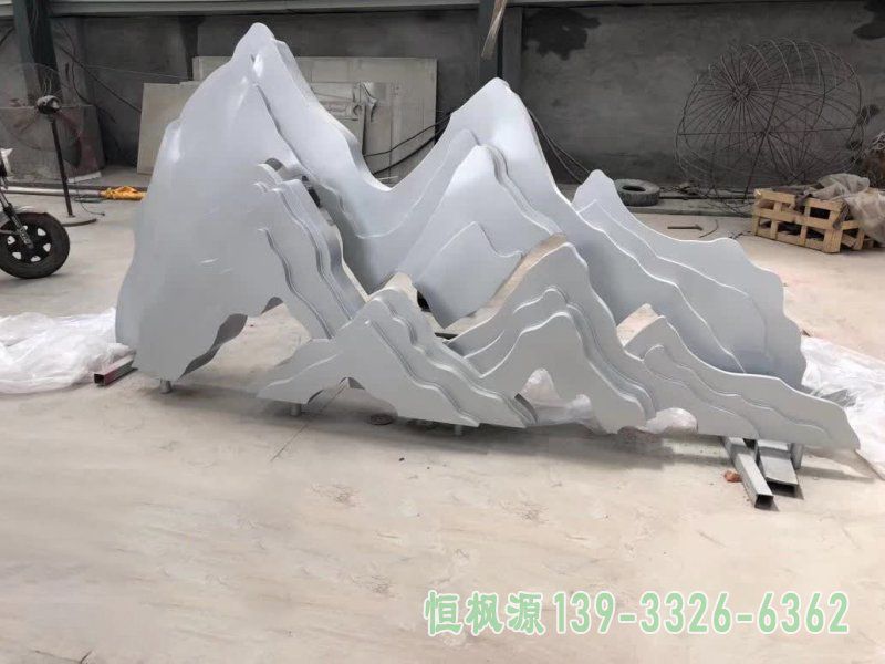 假山不锈钢园林雕塑