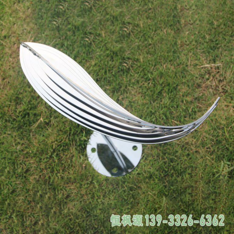 小鱼不锈钢公园雕塑