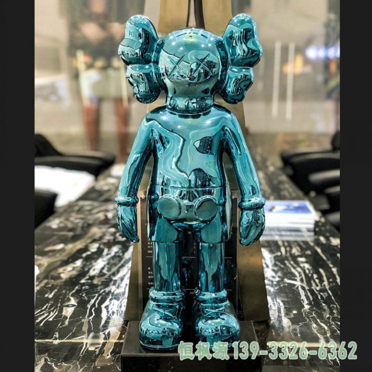 机器人不锈钢城市雕塑