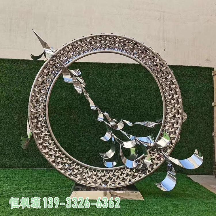 大雁不锈钢艺术雕塑