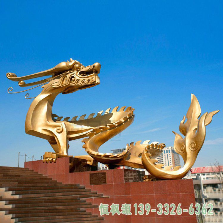金龙不锈钢公园雕塑