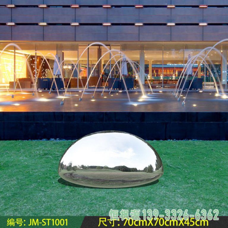 水滴不锈钢艺术雕塑