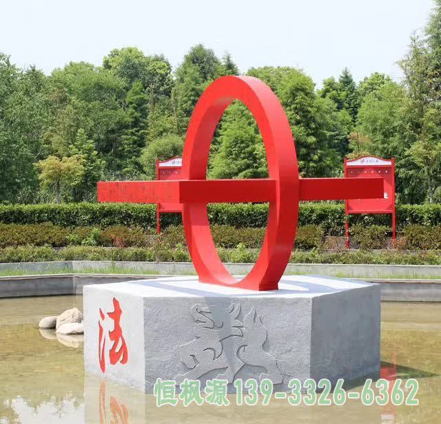 户外法制不锈钢景观雕塑