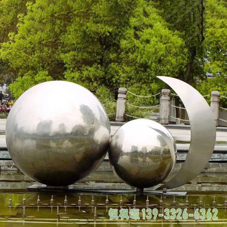 葫芦公园不锈钢艺术雕塑