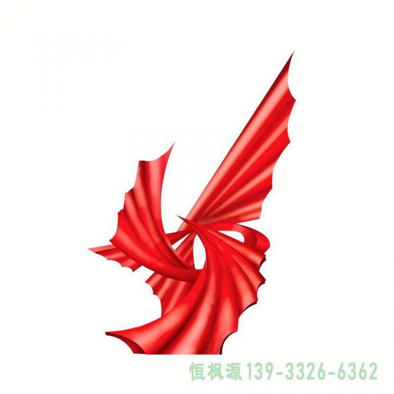 风筝企业不锈钢雕塑