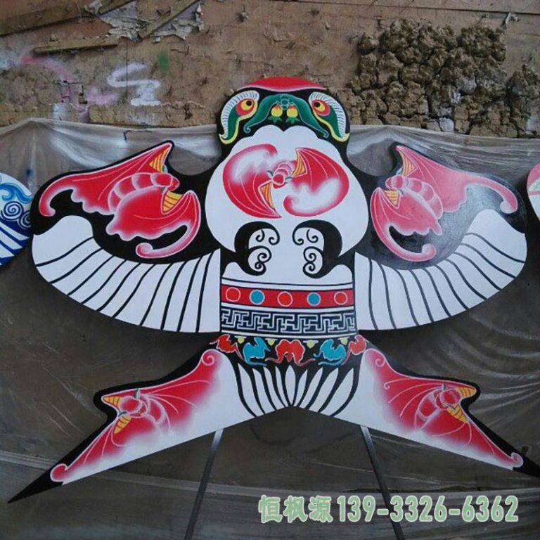 风筝小区不锈钢雕塑