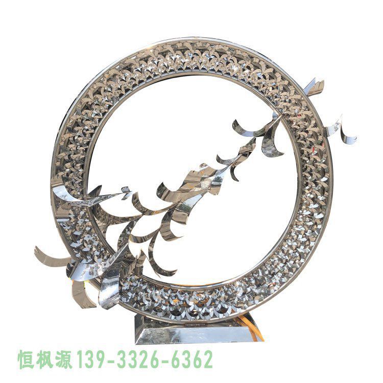 不锈钢大雁广场雕塑