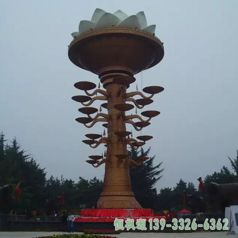 龙柱校园不锈钢景观雕塑