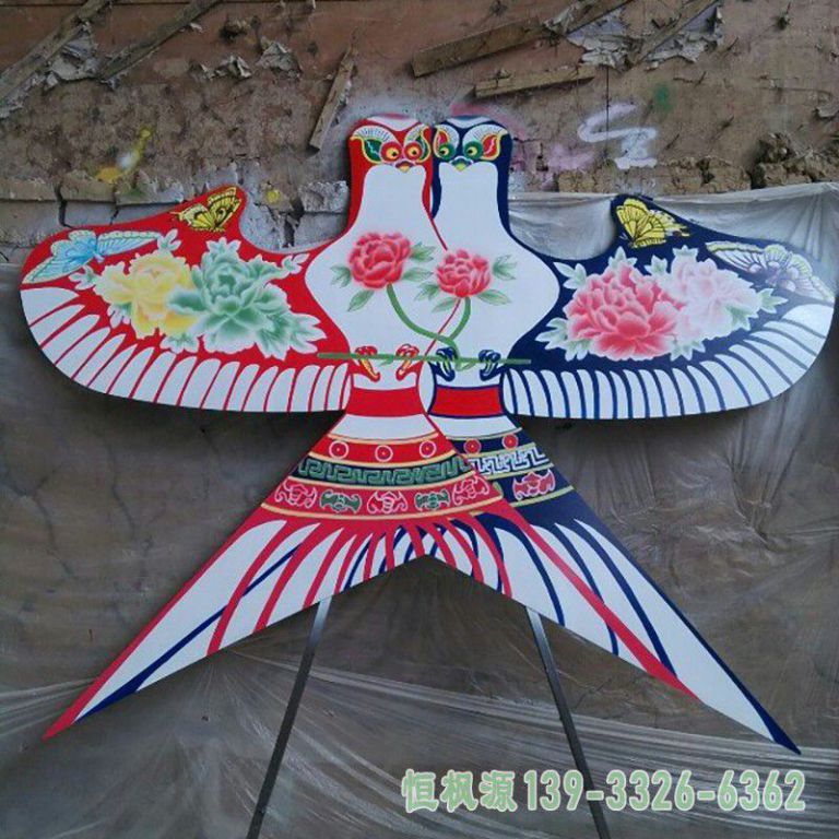 校园风筝不锈钢艺术雕塑