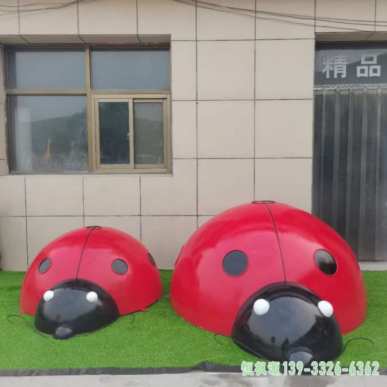 瓢虫不锈钢城市不锈钢雕塑