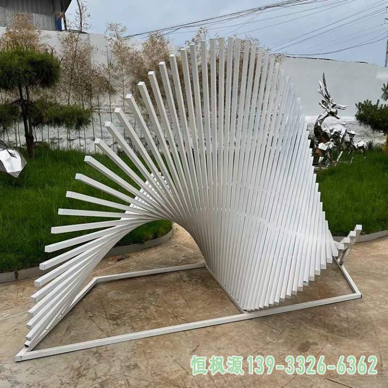 翅膀城市不锈钢雕塑