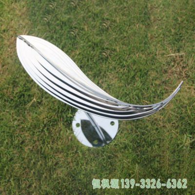小鱼不锈钢公园雕塑