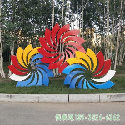 烟花不锈钢艺术雕塑