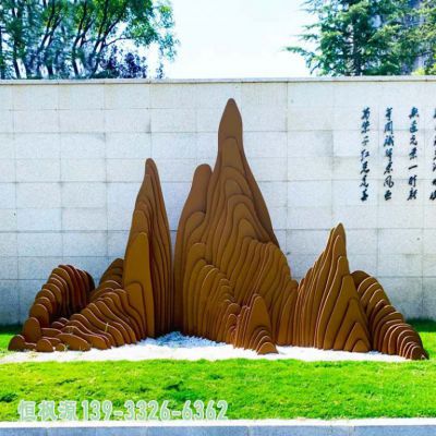 假山不锈钢景观雕塑