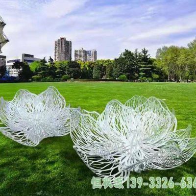 花朵不锈钢艺术雕塑