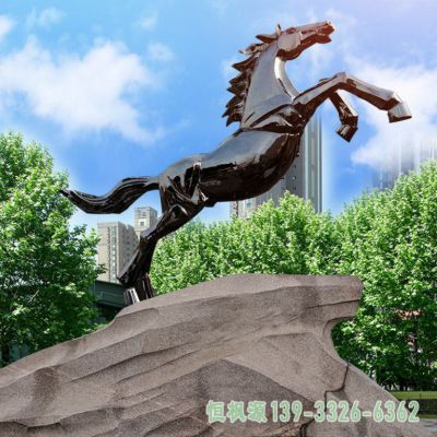 飞马不锈钢艺术雕塑