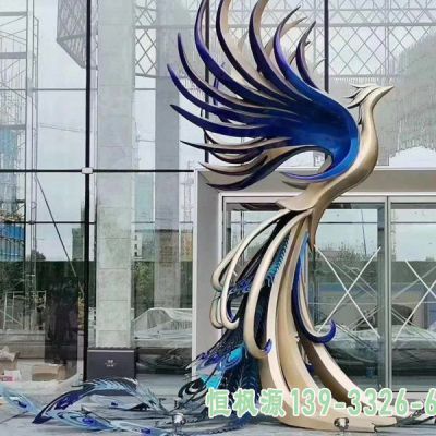 凤凰不锈钢城市雕塑