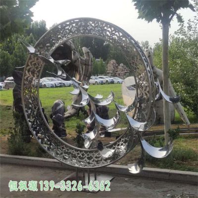 不锈钢广场大雁动物雕塑