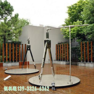 不锈钢圆规城市雕塑