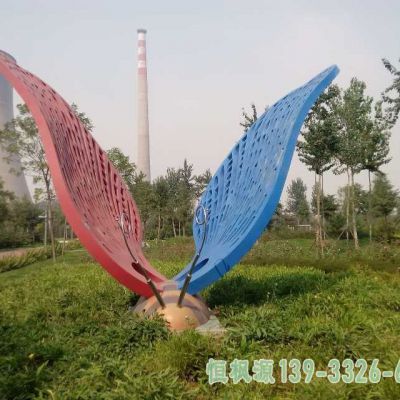 校园七星瓢虫不锈钢雕塑