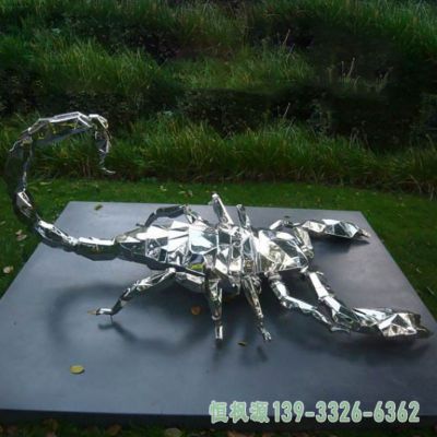 蝎子广场不锈钢雕塑