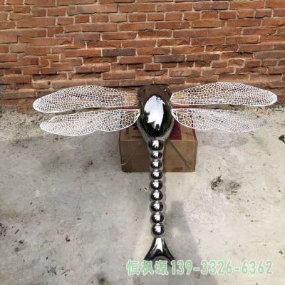 蜻蜓企业不锈钢雕塑