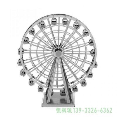 不锈钢园林摩天轮景观雕塑