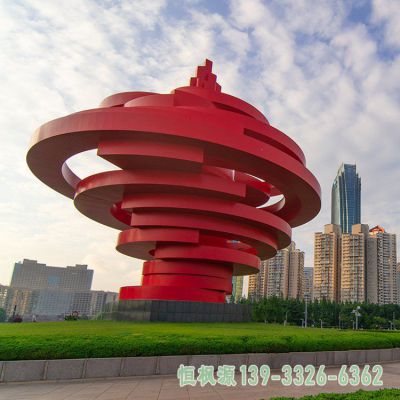 创意不锈钢景观雕塑