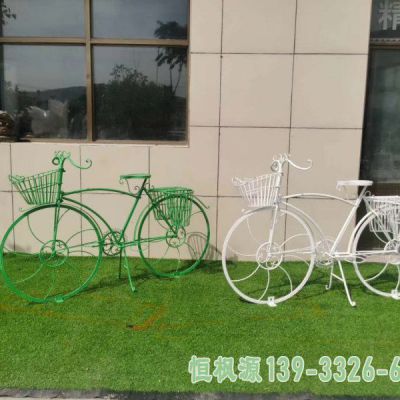 自行车校园不锈钢雕塑
