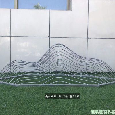 镂空假山户外不锈钢雕塑