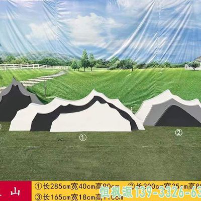 户外假山不锈钢艺术雕塑