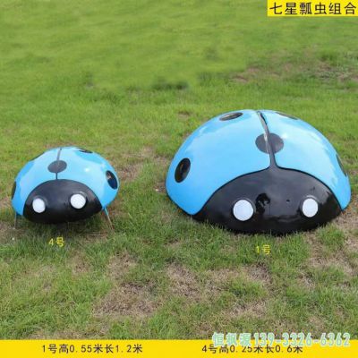 彩绘瓢虫城市不锈钢